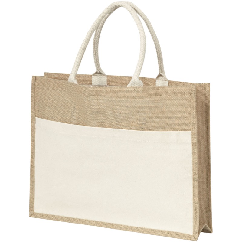 Sac shopping en toile de jute Livvie