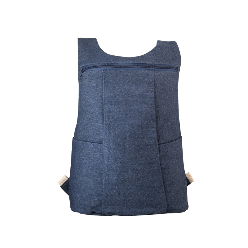 DENIM BPACK. Sac à dos en coton denim recyclé