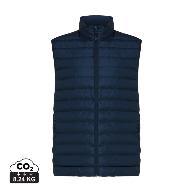 Bodywarmer homme en polyester recyclé Iqoniq Meru