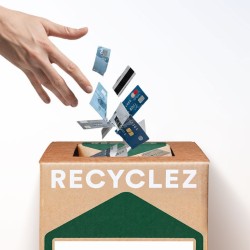 Boite Zéro Déchet Cartes en plastique