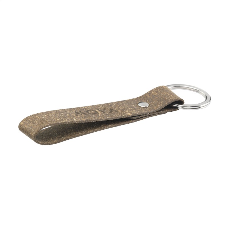 Recycled Leather Keyring porte-clés