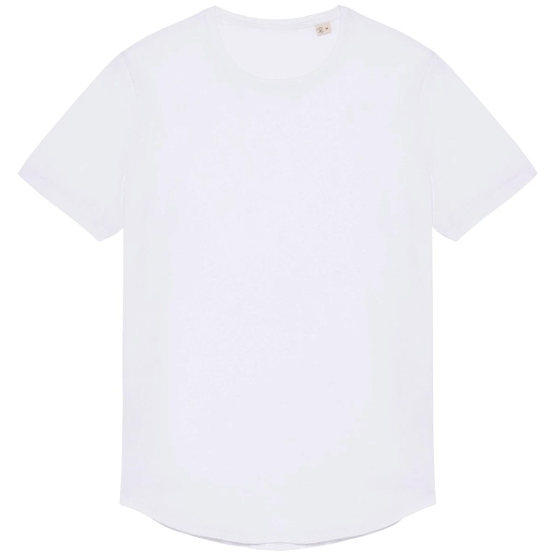 T-shirt écoresponsable bas arrondi homme