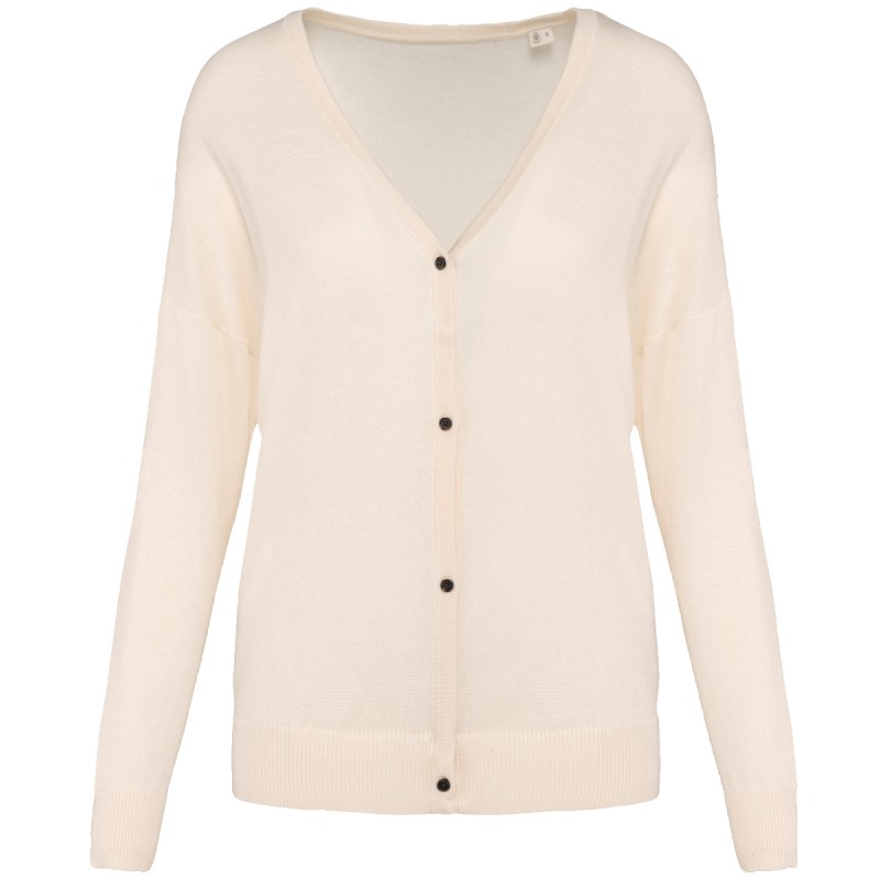 Cardigan écoresponsable en lyocell femme